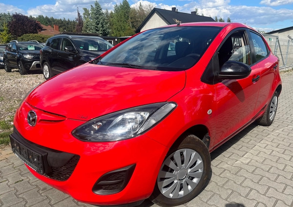 Mazda 2 cena 19900 przebieg: 158000, rok produkcji 2012 z Jarocin małe 277